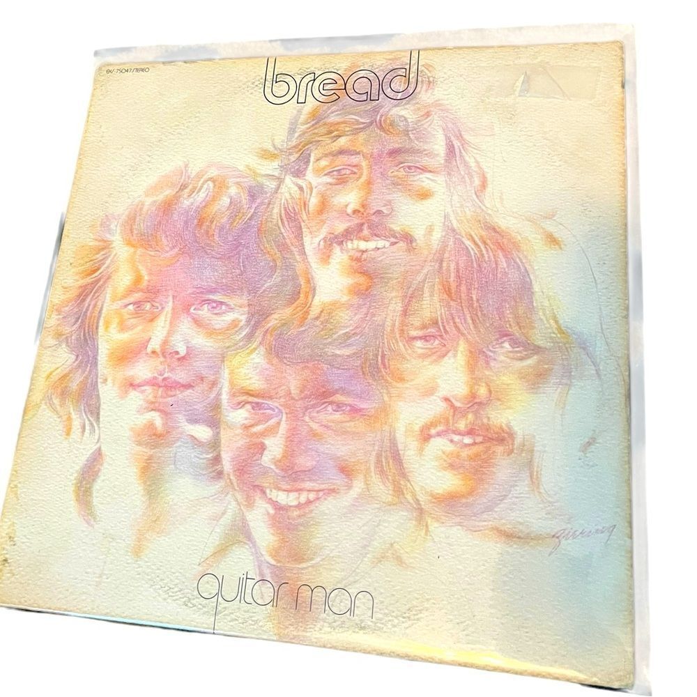 BREAD - GUITAR MAN LP VINYL RECORD 1972 ELEKTRA‎ SOFT ROCK CLASSIC HITS